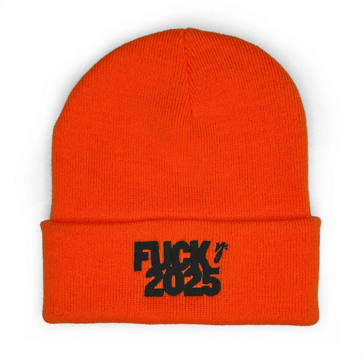 FUCK 2025 Beanie (Orange)